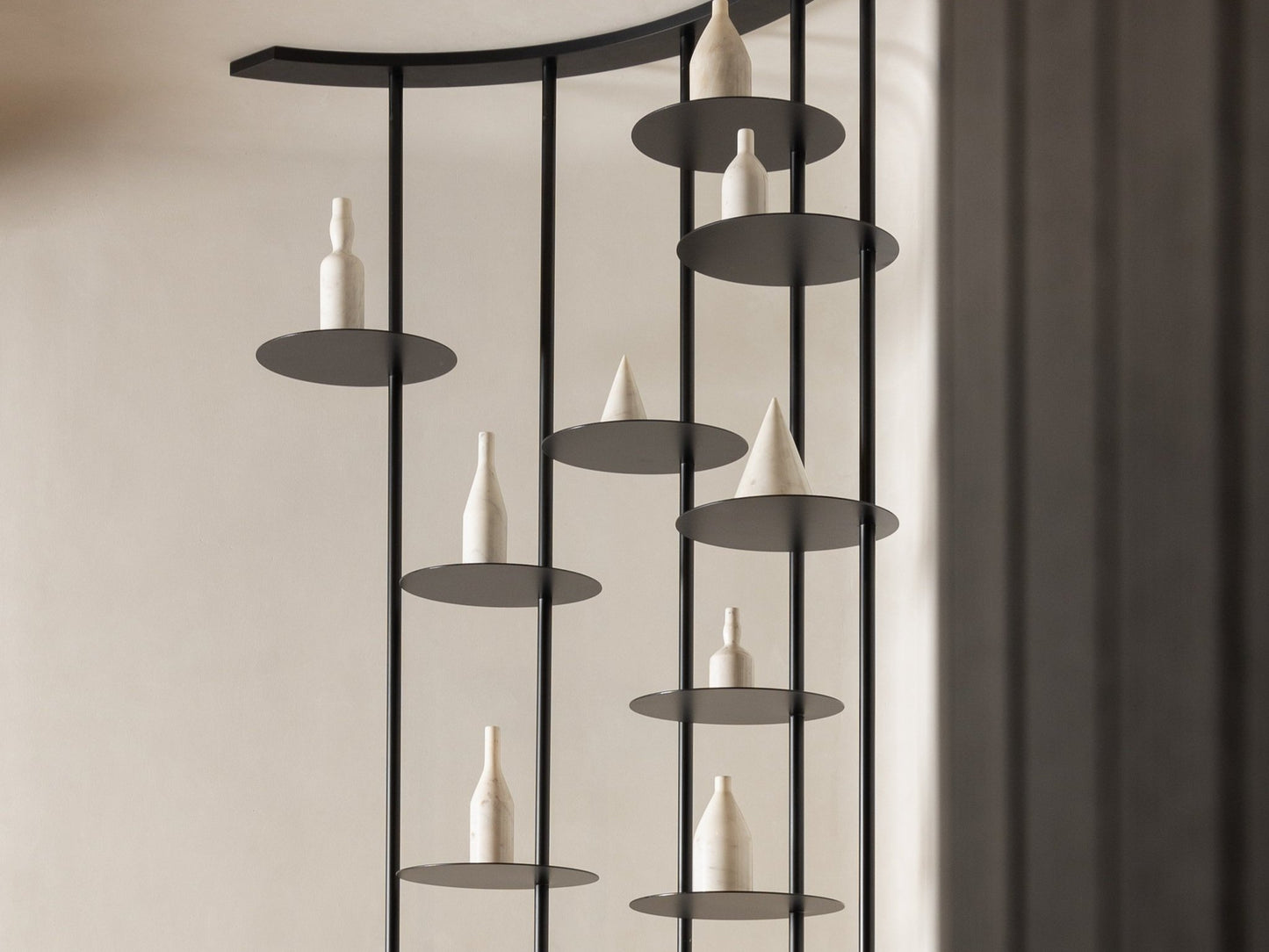 Stack Metal Book Shelf
