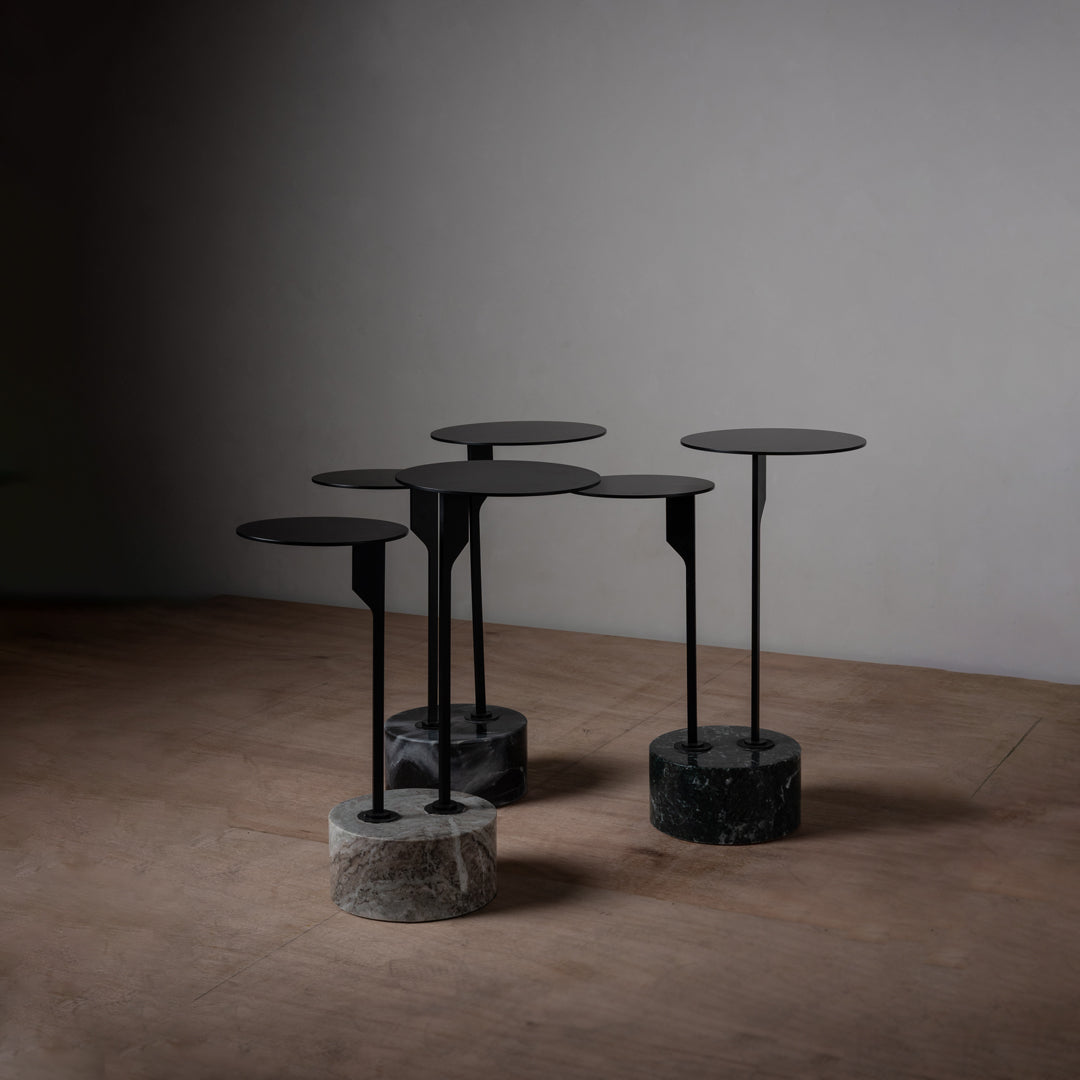 Marble Metal Side Table