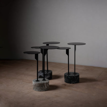 Marble Metal Side Table